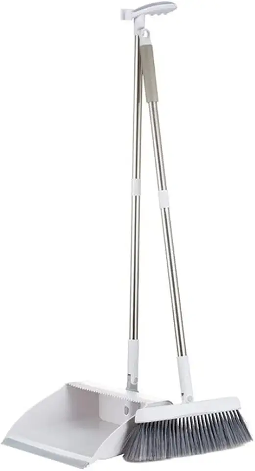 Broom and Scoop Set Folding Dustpan Bathroom Water Wiper to Sweep Magic Brush Garbage Squeegee Home Cleaning Products