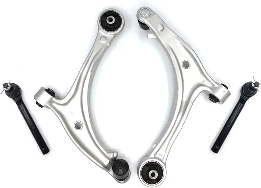 Front Lower Control Arm Left & Right 4pcs Suspension Kit Compatible with Odyssey 2005 2006-2010 51360SHJA01 53540SHJA01