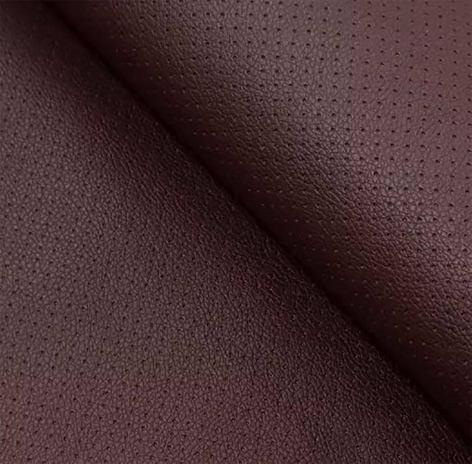 Leather Repair Patch for Couches Large Self-Adhesive Refinisher Cuttable Reupholster Tape Patches Kit for Couch Car Seats Furniture Sofa Vinyl Chairs Shoes (Brown,138x44 inch)