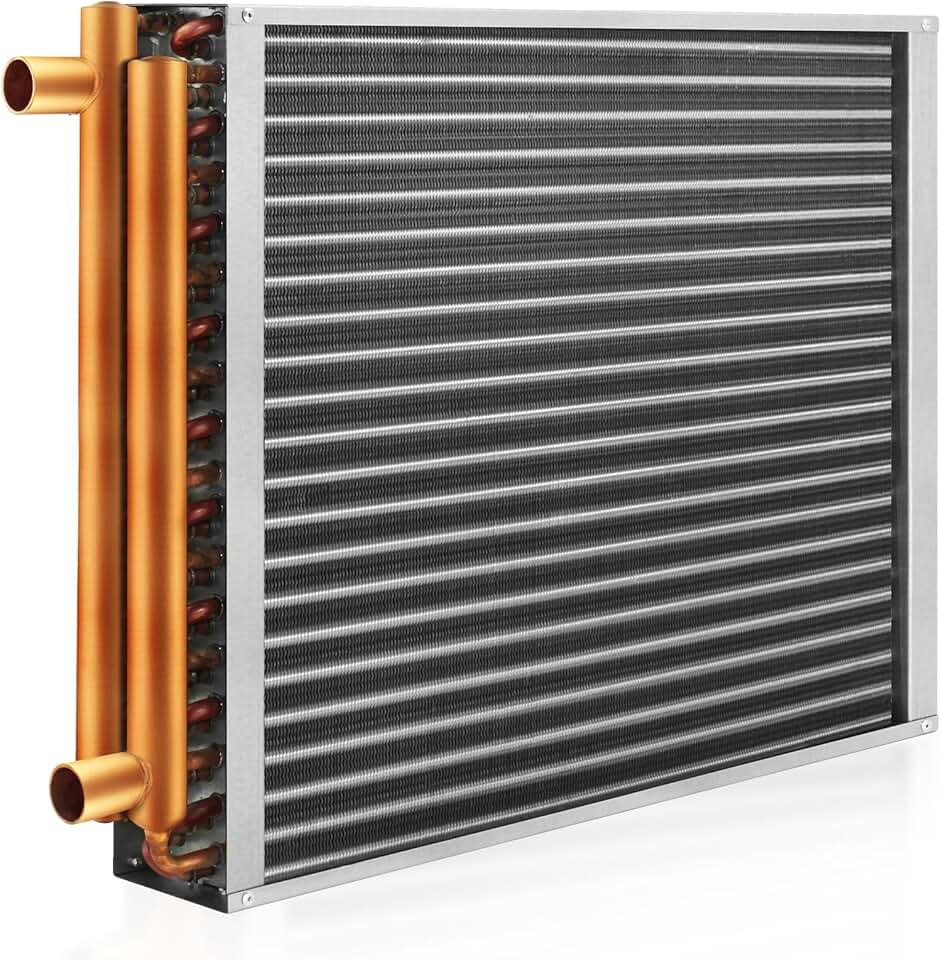 Water to Air Heat Exchanger 22x22 with 1