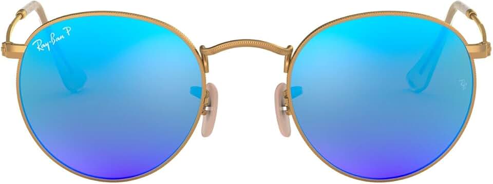Ray-Ban RB3447 Round Metal Sunglasses
