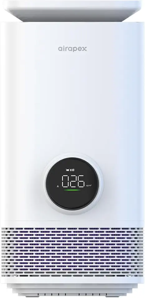 Air Purifier and Evaporative Humidifier Combo for Bedroom with HEPA Filter Self-clean Air Cleaner Allergies Pets Dust Smoke Pollen Odors-T7pro