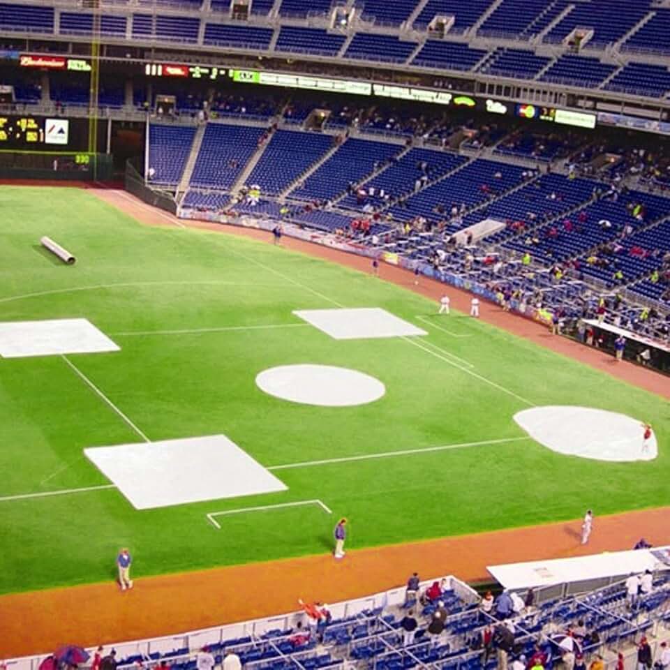 FORTRESS Baseball Field Tarp Bundles | Premium Covers Tailored for Little League and Big League Excellence | Optimal Protection for Baseball and Softball Pitches