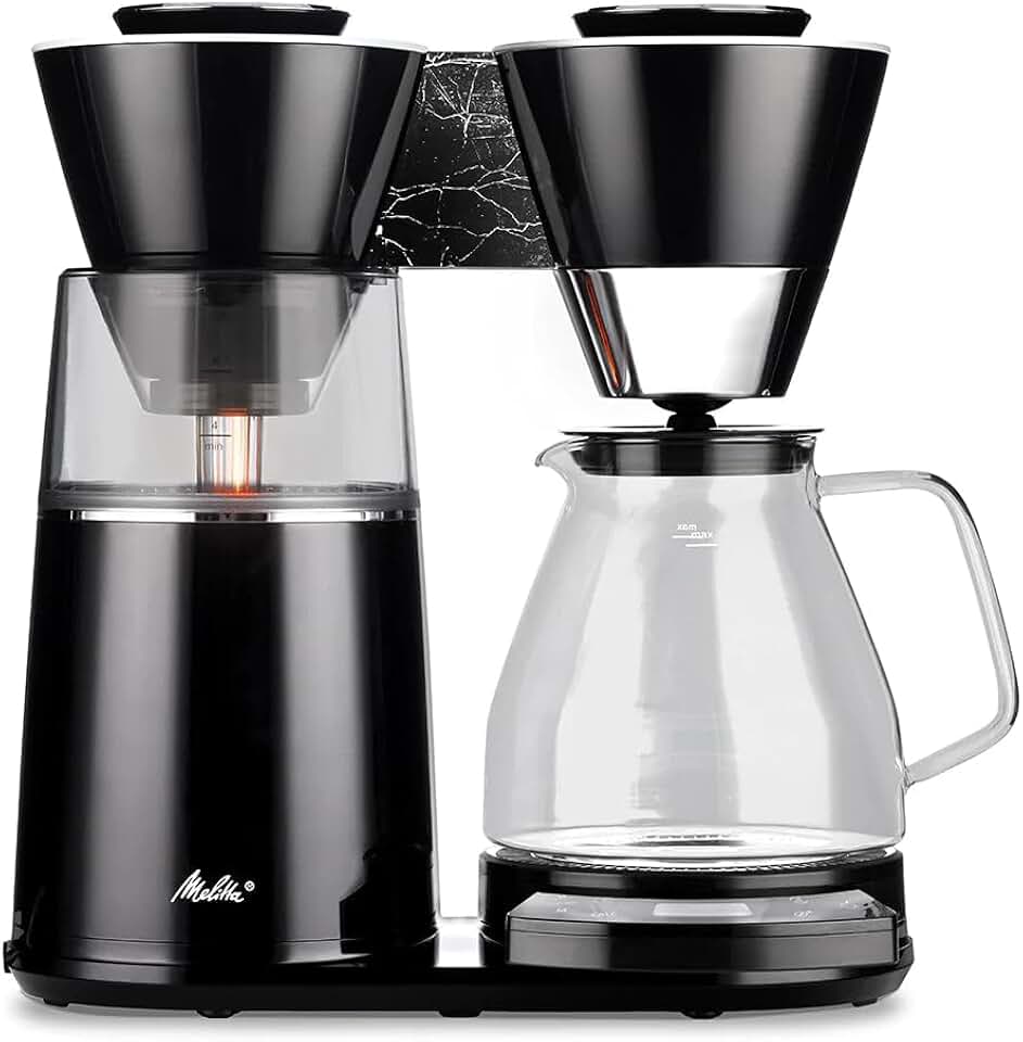 Melitta Vision 12-Cup Drip Coffee Maker, Automatic and Programmable, 96oz Capacity