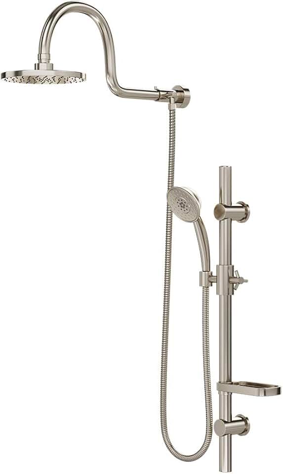 PULSE ShowerSpas 1019-BN Aqua Rain Shower System with 8