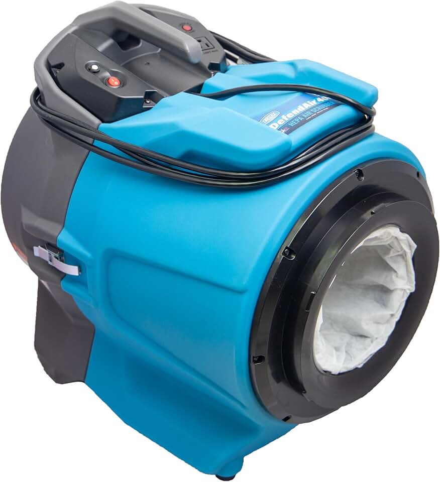 Dri-Eaz DefendAir HEPA 400 Air Scrubber, Air Filtration System, Up to 400 CFM