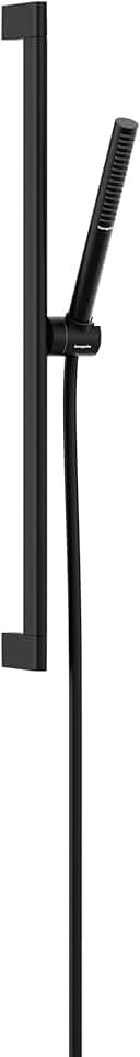 hansgrohe Pulsify S -inch Handshower with Slide Bar and Hose in Matte Black, 24372671