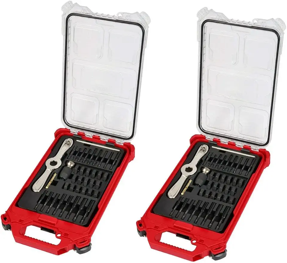 Fits Milwaukee 49-22-5603 Metric Tap & Die PACKOUT Set w/Hex-LOK Handle - 38 PC - 2PK