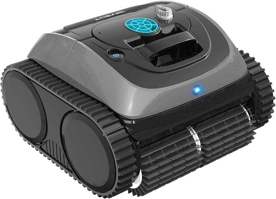WYBOT Cordless Robotic Pool Vacuum, 140mins Runtime, Robotic Pool Cleaner with Upgraded Triple-Motor, Wall Climbing, Intelligent Route Planning, for Pools up to 1,614 Sq.ft