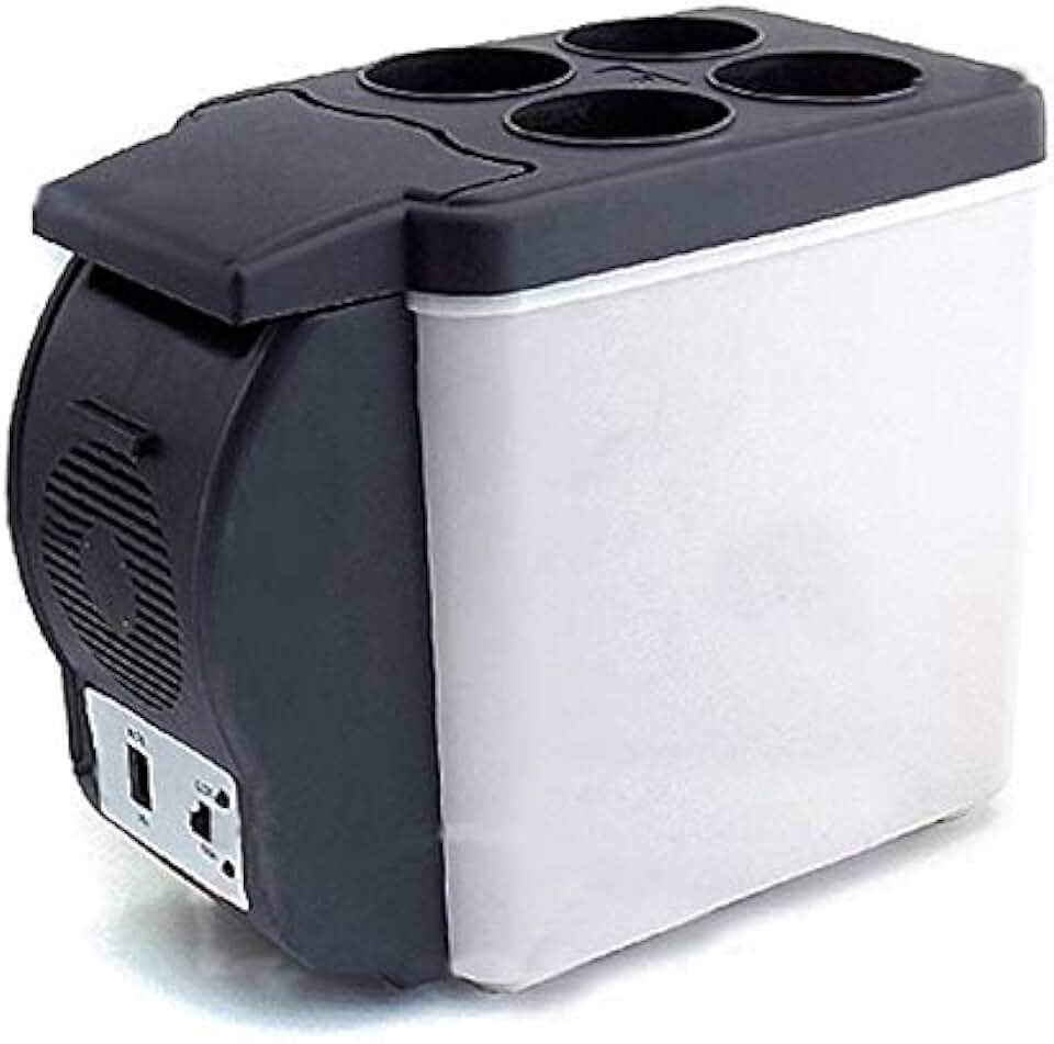 6L Mini Car Refrigerator Use Beverage Cooler Warmer Portable Outdoor Travel Freezer Universal Refrigerator