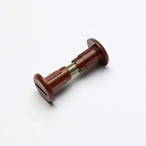 One Stop DIY 500 x CABINET CONNECTING JOINTING SCREWS BROWN M6 x 34mm TO 40mm NEW