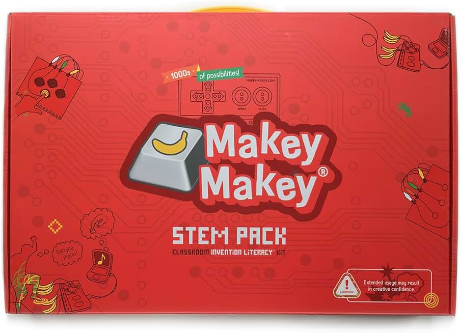 STEM Pack Classroom Invention Literacy Kit from JoyLabz - Hands-on Technology Learning Fun - Science Education - 1000s of Engineering and Computer Coding Activities - Ages 8 and Up