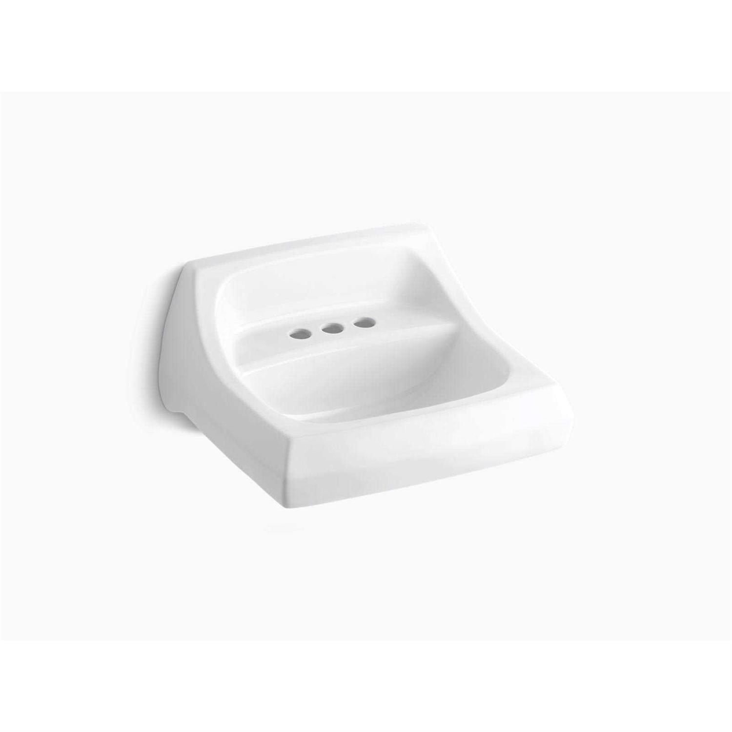 Kohler K-2005-0 Kingston Wall-Mount Bathroom Sink - Arizona Outlet