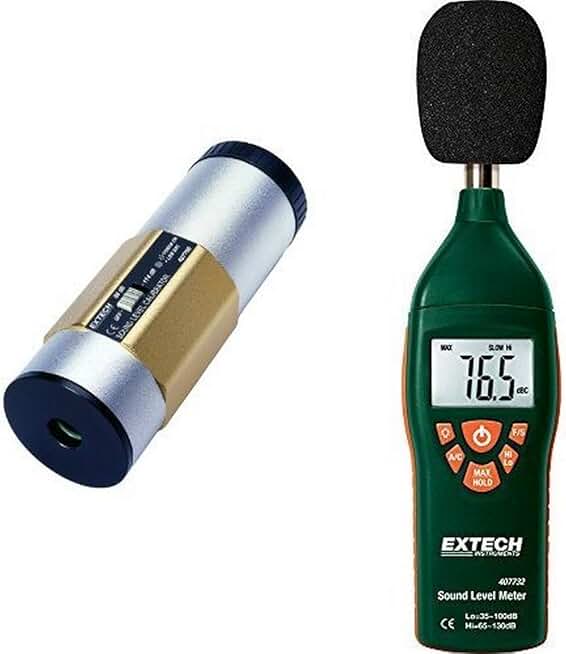 Extech Type 2 Digital Sound Level Meter with Sound Calibrator