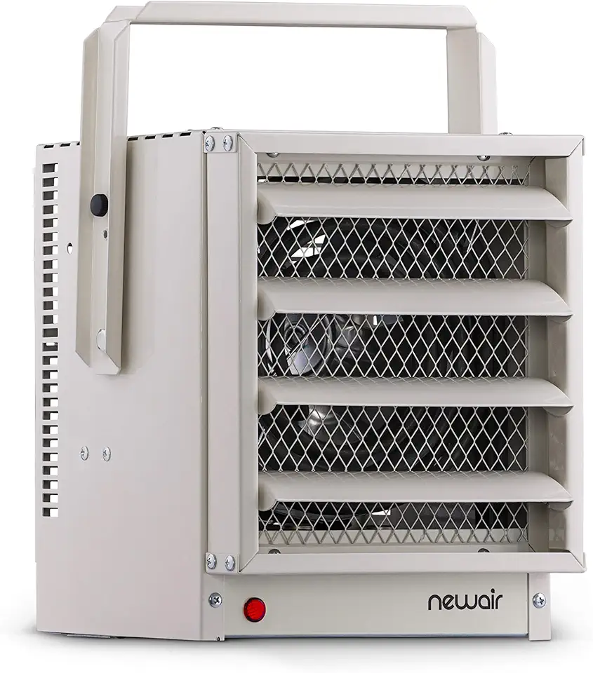 Newair Electric Garage Heater, Adjustable Ceiling/Wall Mounted with Tilt Head, Heats up to 500 sq. ft. of Space | Electric Heater for Heating Garages, Workshops, Warehouses, Job Sites, and More