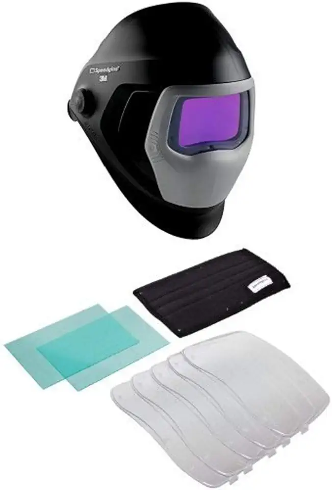 Welding Helmet 9100, 06-0100-30iSW, with Auto-Darkening Filter 9100XXi & 3M Speedglas Starter Kit 9100XX, Welding Safety 06-0201-30