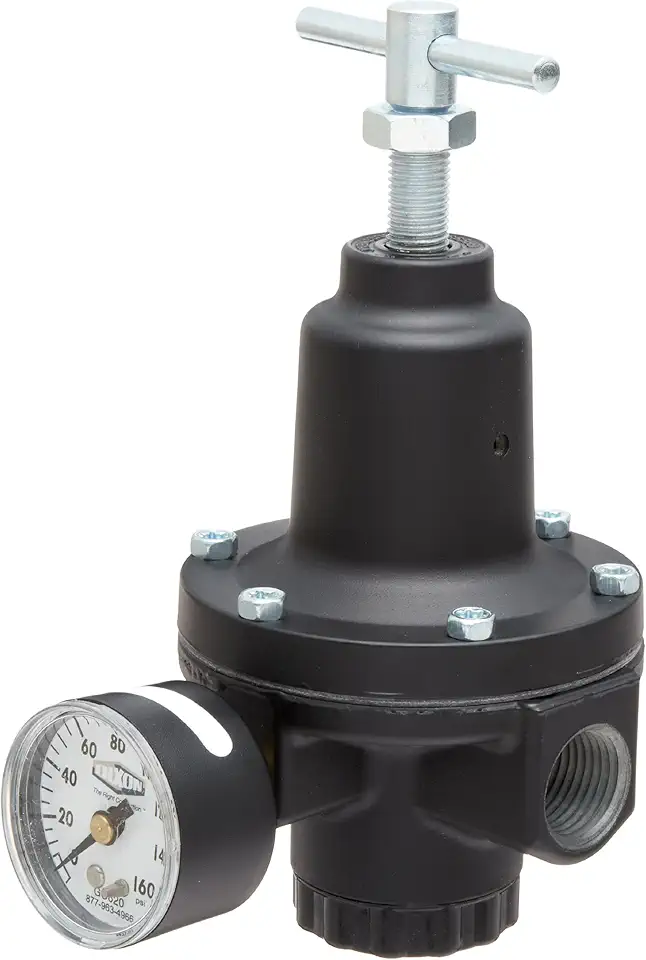 Dixon R11-061RG Norgren Series General Regulator with Gauge, 260 SCFM, 1/2