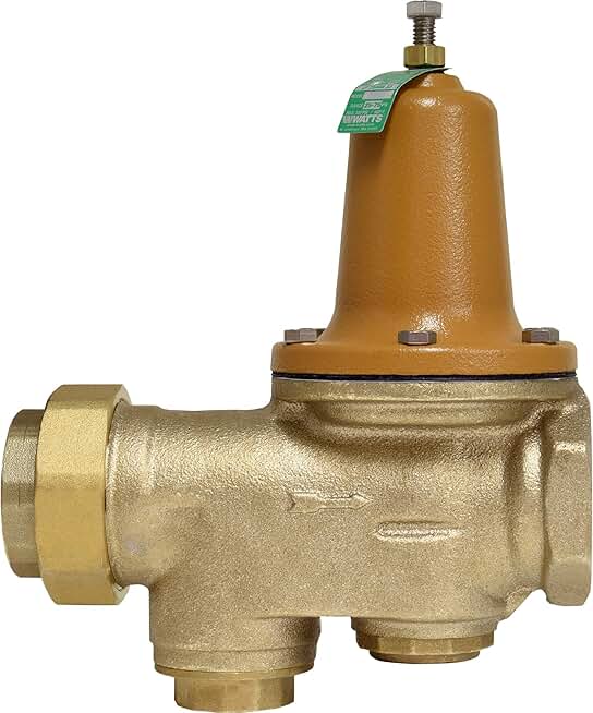 Watts LF25AUB-Z3 Water Pressure Reducing Valve Union x NPT Female, 2 Inch, SS Seat