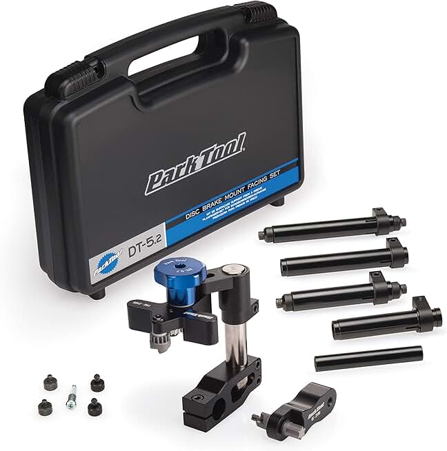 Park Tool DT-5.2 Disc Brake Mount Facing Set Tool, Black