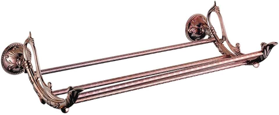 Rose Gold Wall-Mounted Clothes Hook Towel Rack Bar Toilet Brush Tissue Paper Holder Shower Soap Dispenser Bathroom Accessories,Towel Rack