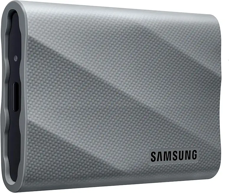SAMSUNG T9 2TB, Portable SSD, up to 2000MB/s, USB 3.2 Gen 2x2 (20Gbps) NVMe, Rugged, for Photographers, Content Creators and Gaming, External Solid State Drive (MU-PK2T0G/WW) Gray