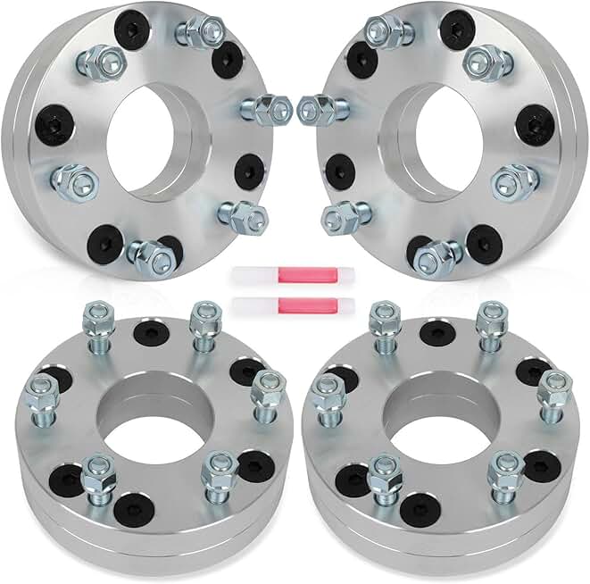 SCITOO Wheel Adapters 5x4.5 to 6x5.5 2 inch 12x1.5 Compatible with for Hyundai Tucson 2005-2021