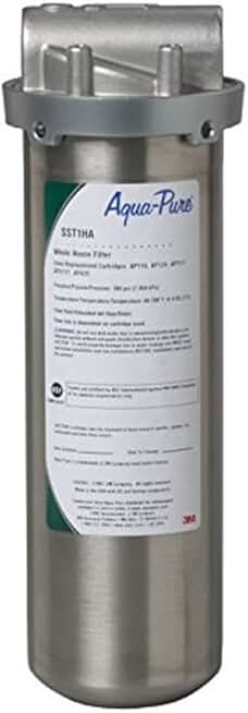 3M Aqua-Pure Whole House Std. Dia. Stainless Steel Filter Housing SST1HA, 5592001