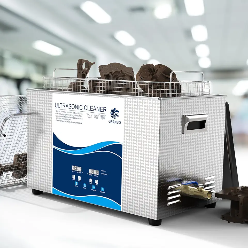 Ultrasonic Cleaner 30L 600W Jewelry Cleaner Ultrasonic Machine 40kHz with Heater Timer and Degassing,110V Digital Ultrasonic Jewelry Cleaner for Jewelry Glass Eyeglass Dental Parts Cleaning