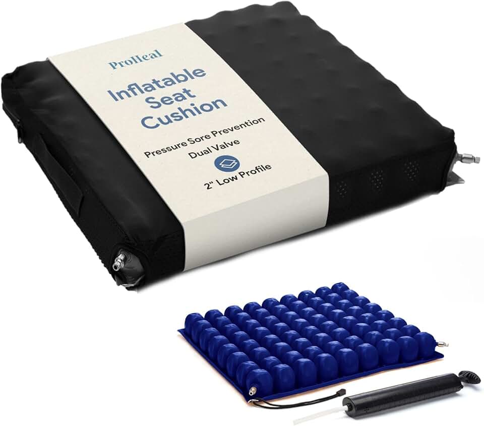 ProHeal Inflatable Wheelchair Air Cushion 18 x 16 - for Pressure Sore Treatment and Prevention - 2