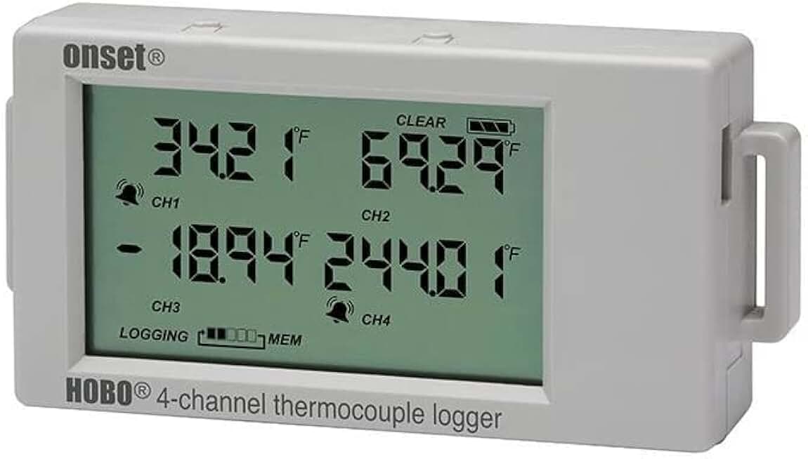 Onset HOBO UX120-014M 4-Channel Thermocouple Data Logger