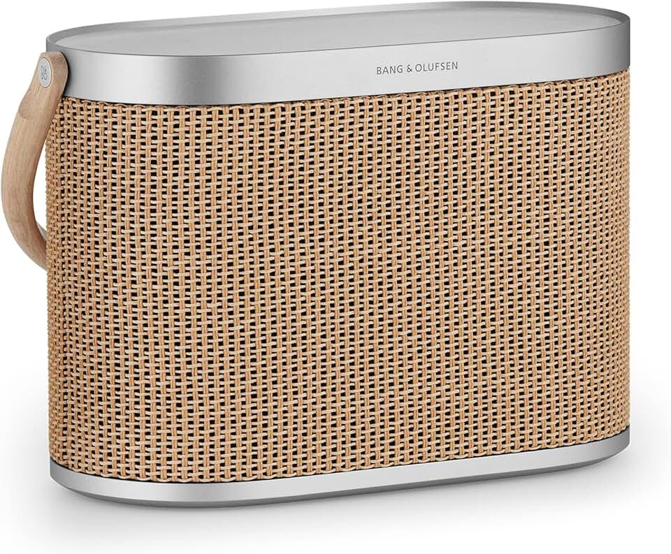 Bang & Olufsen Beosound A5 - Portable Bluetooth Speaker with Wi-Fi Connection, Carry-Strap, Nordic Weave