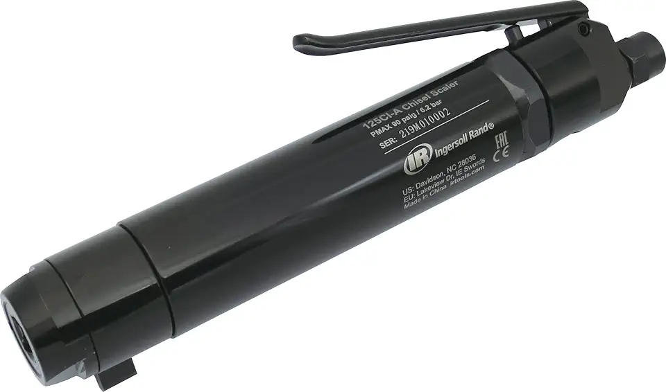 Ingersoll Rand Power Tools Model 125CI-A - Air Chisel Scaler, 4,800 BPM, 1-Inch Bore, 20 CFM, 1-1/8-Inch Piston Stroke