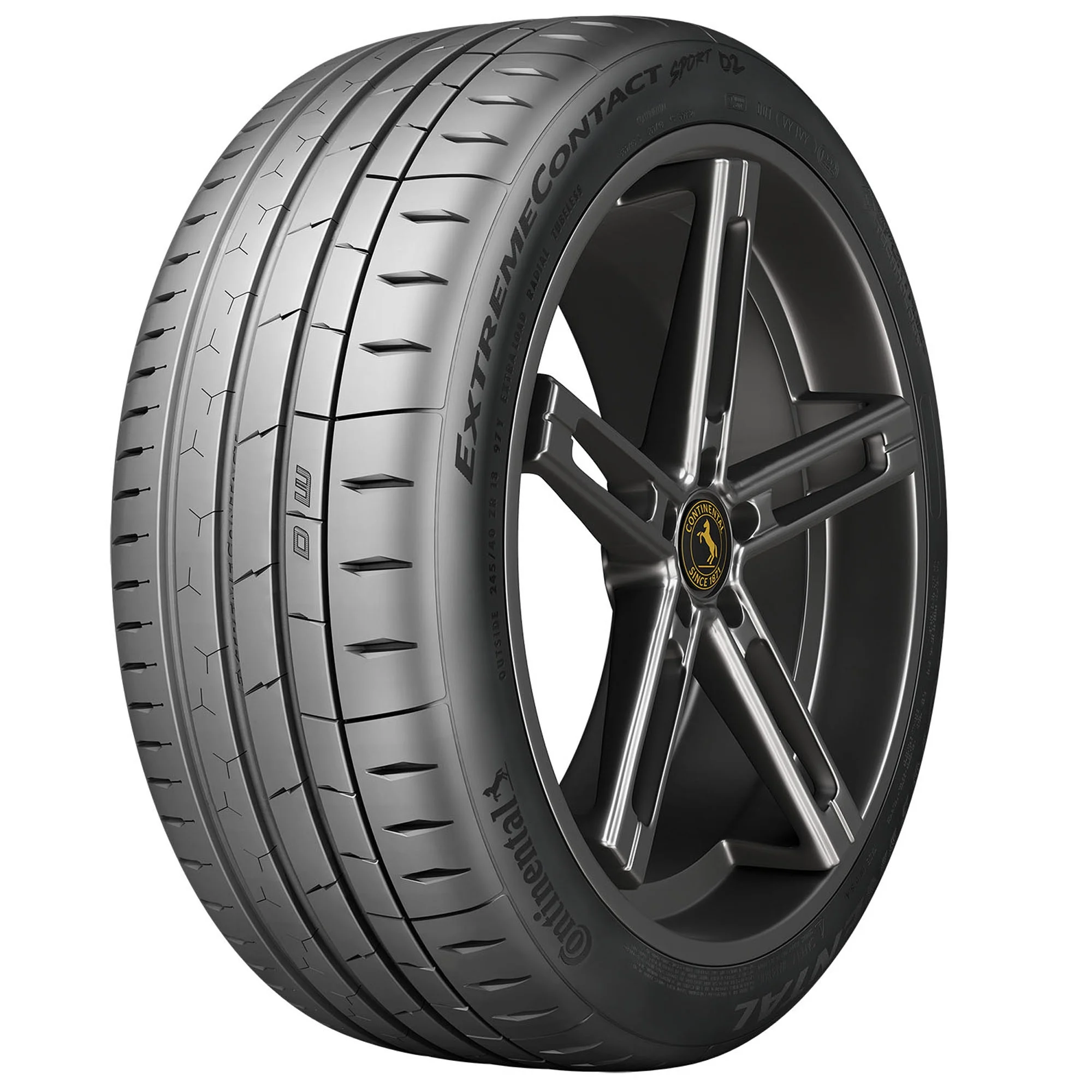 Continental ExtremeContact Sport 02 Summer 245/45ZR17 99Y XL Passenger Tire