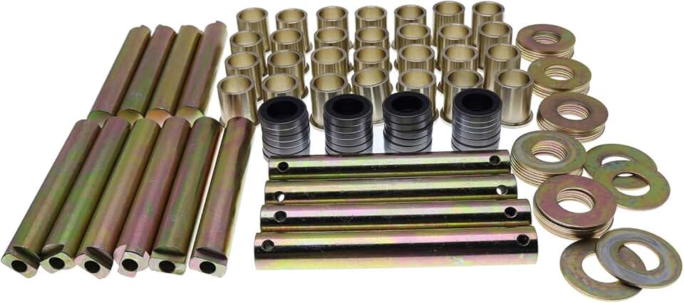 Full Undercarriage Pin Bushing Seal Repair Kit Compatible with Bobcat MT85 Drive Train 6730701 6730702 7100963 7325259 6732271 6732013