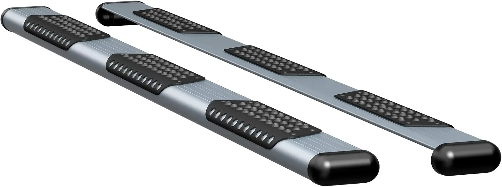 LUVERNE 583098-570745 O-Mega II 98-Inch Silver Aluminum Side Steps, Select Dodge, Freightliner, Mercedes-Benz Sprinter 2500, 3500