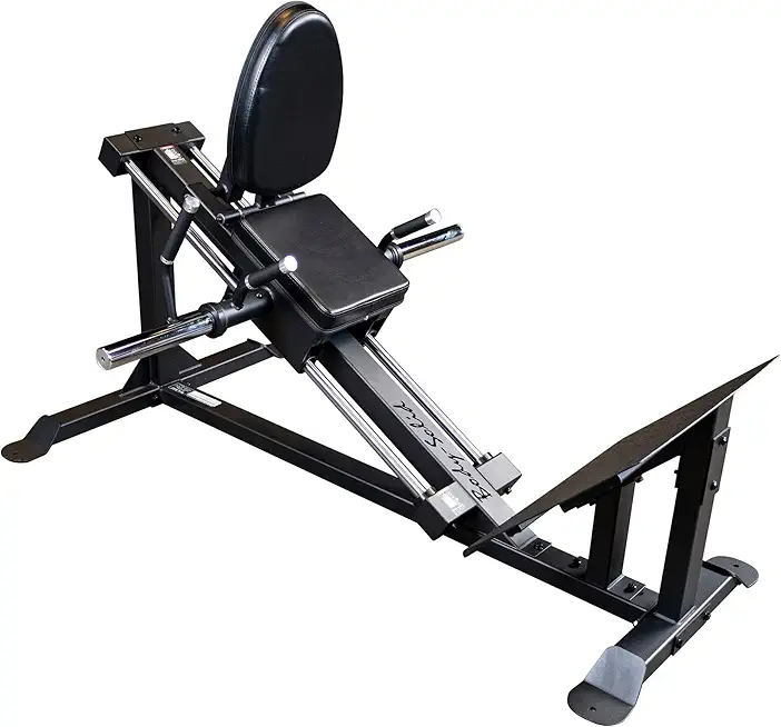 Body-Solid (GCLP100) Compact Leg Press - Space-Saving Home Gym Equipment with Calf Raise Feature for Strength Training