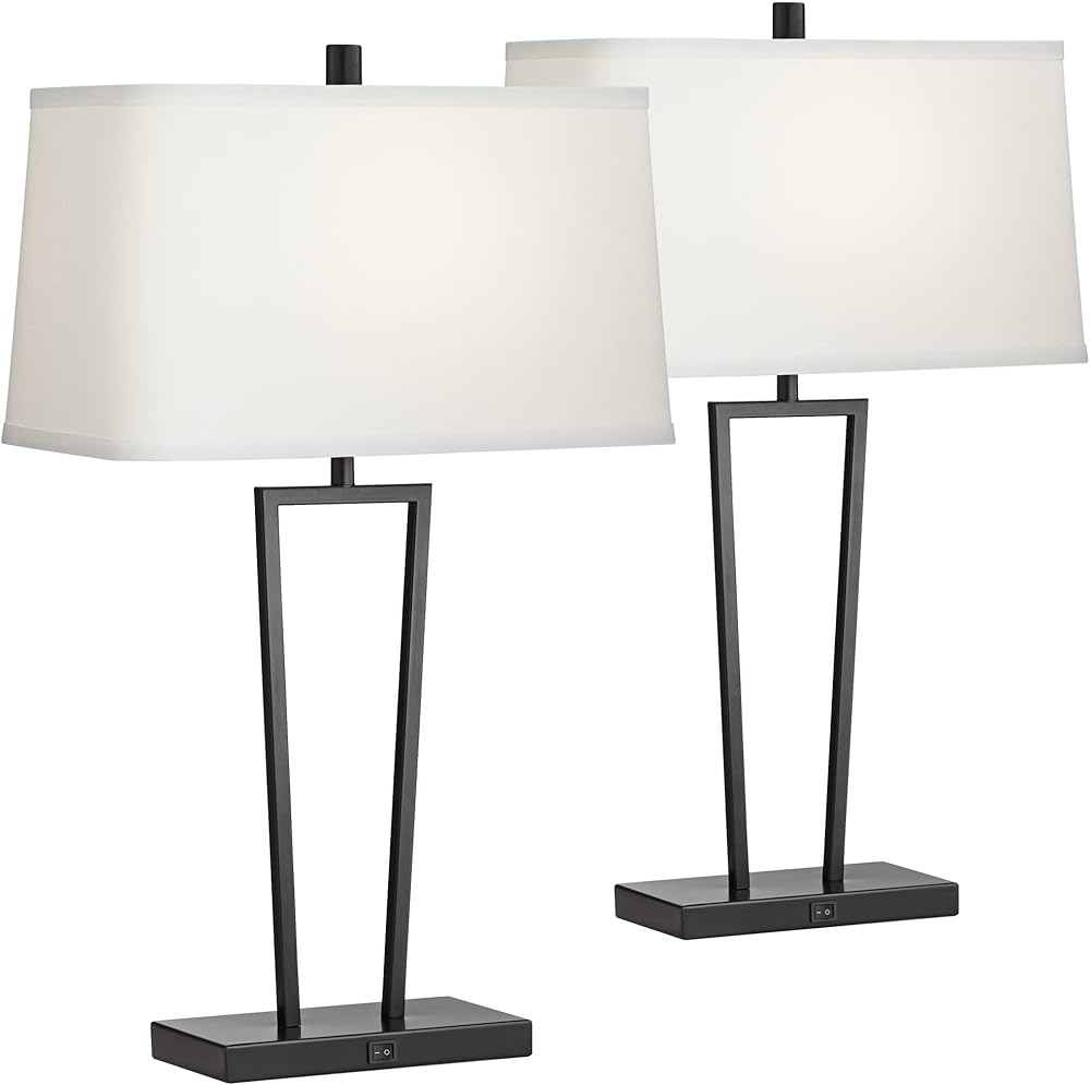 360 Lighting Cole Modern Minimalist Table Lamps 27