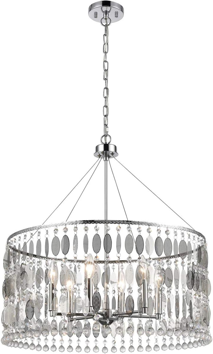 15382/6 Pendant Light, Polished Chrome