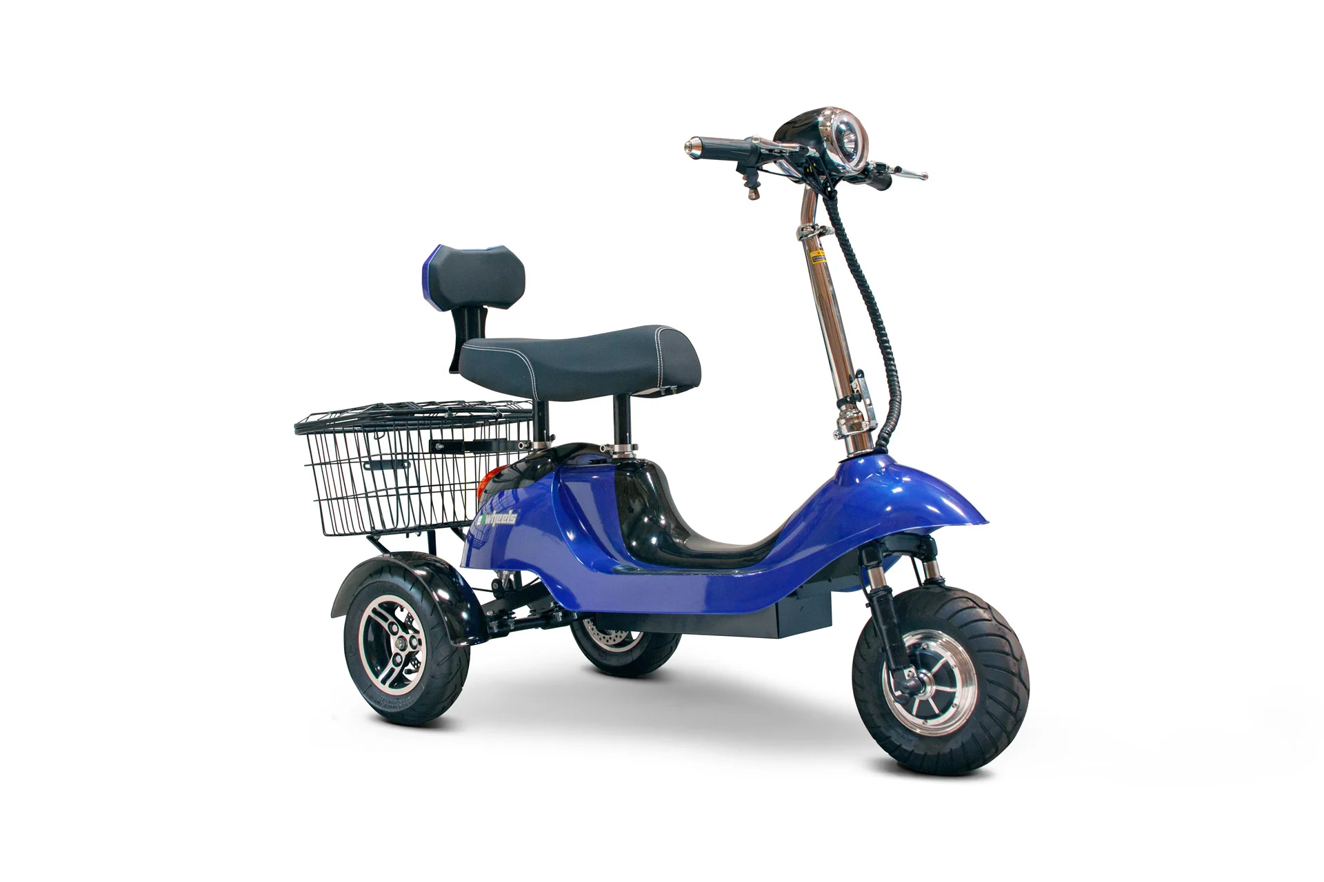 eWheels - 3 Wheels Recreational Mobility Scooter - 300lbs Weight Capacity - EW-19