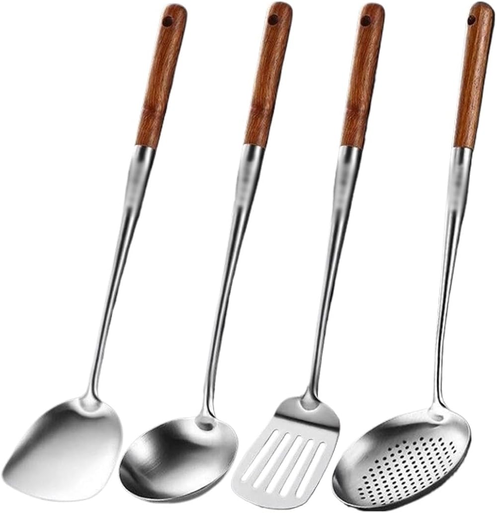 DFHBFG Kitchen Utensils Set Tableware Skimmer Kitchenware Cooking Tools, 4 pieces