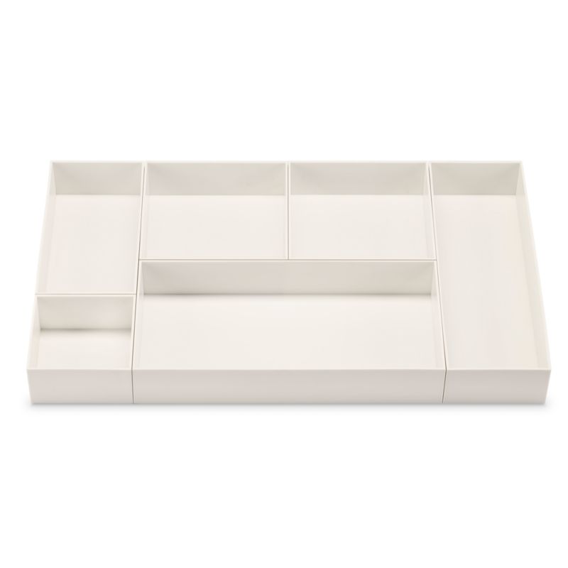NeatMethod Everyday Bone White Drawer Inserts