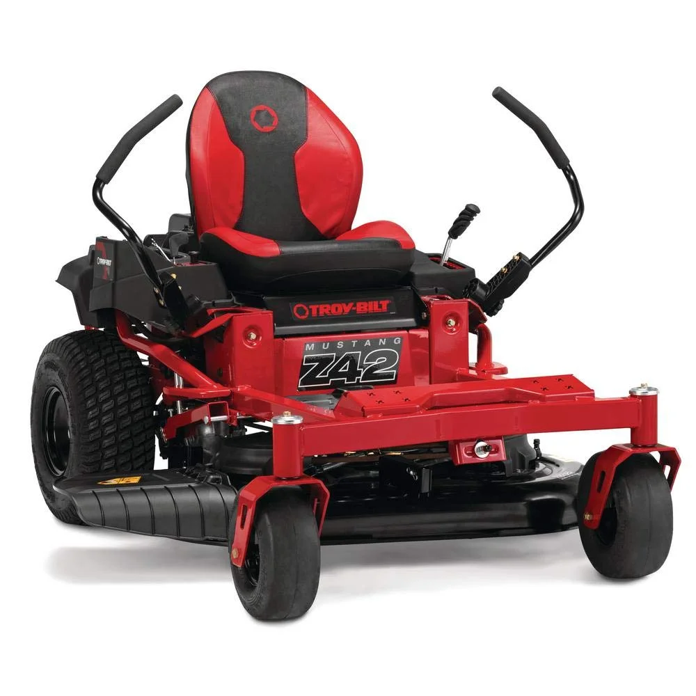 Troy-Bilt Mustang 42 in. 22 HP V-Twin Kohler 7000 Series Engine Dual Hydrostatic Drive Gas Zero Turn Riding Lawn Mower Z42