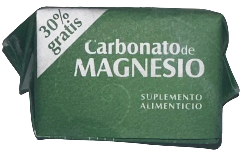 Magnesium Carbonate 7grs - Carbonato de Magnesio Puro (Pack of 12)
