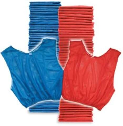 Adult Scrimmage Vest 50 Pack Blue/Red (PAC)