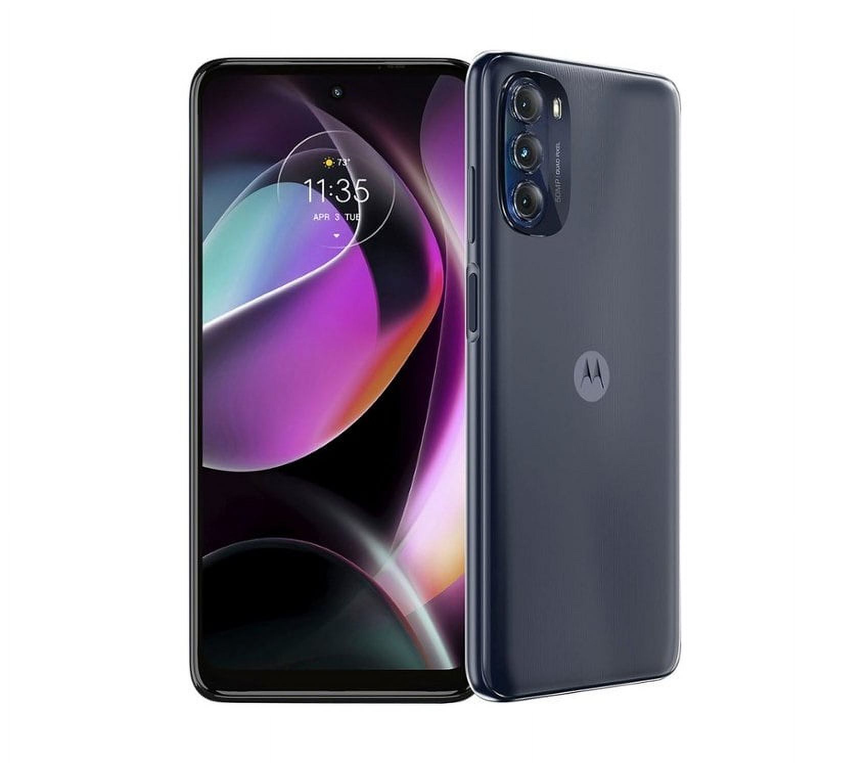 Motorola - Moto G 5G 256GB (2022 Unlocked) - Moonlight Gray PATE0002US Smart Cell Phone Smartphone