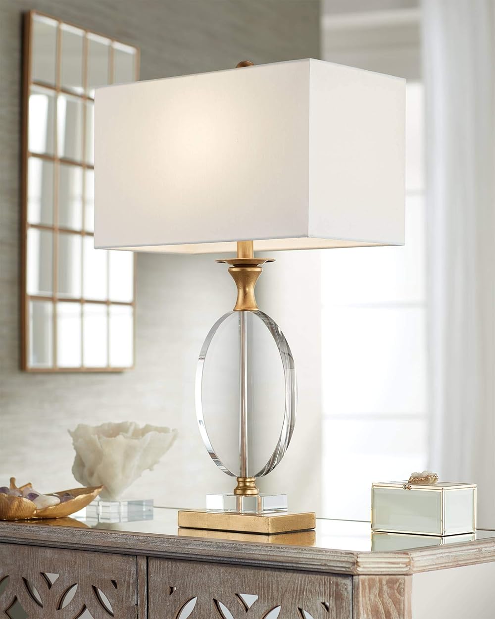 Vienna Full Spectrum Valerie Modern Glam Luxury Table Lamp 28
