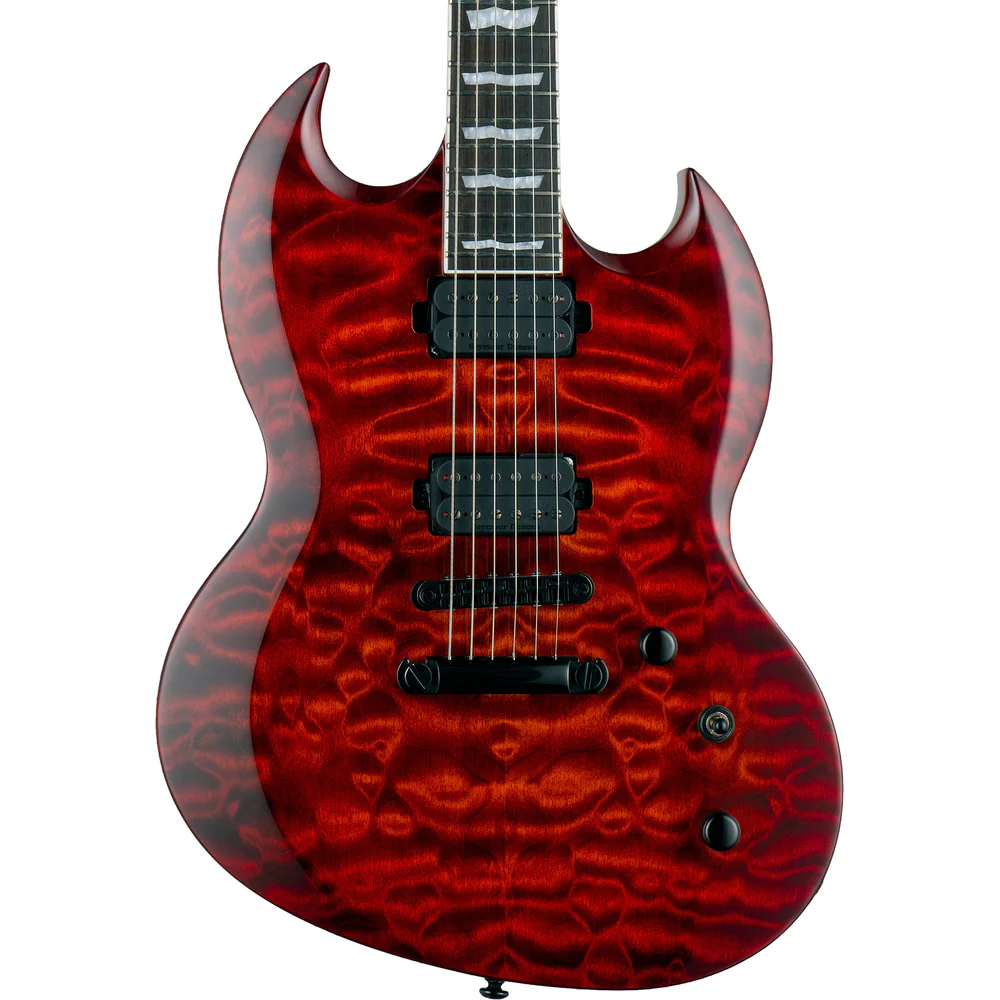 ESP LTD Viper 1000 Deluxe Series Electric Guitar, Tiger Eye Sunburst ESP LTD Viper 1000 Deluxe Series Electric Guitar, Tiger Eye Sunburst