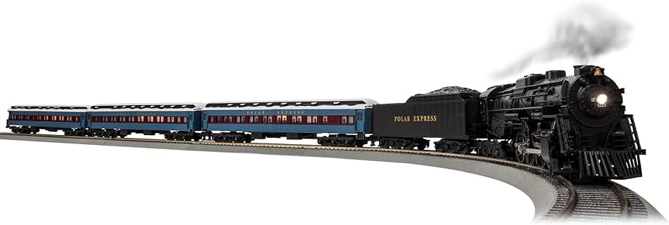 Lionel The Polar Express FlyerChief Bluetooth 5.0 Electric S Gauge Train Set with Remote