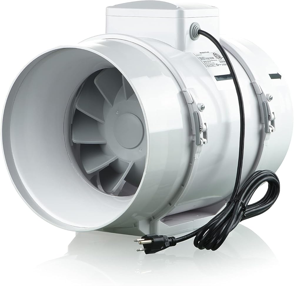 US TT 250 10 inch inline fan for ducting with high static pressure application - ideal solutions for multi-purpose supply or exhaust use in residential and commercial ventilation