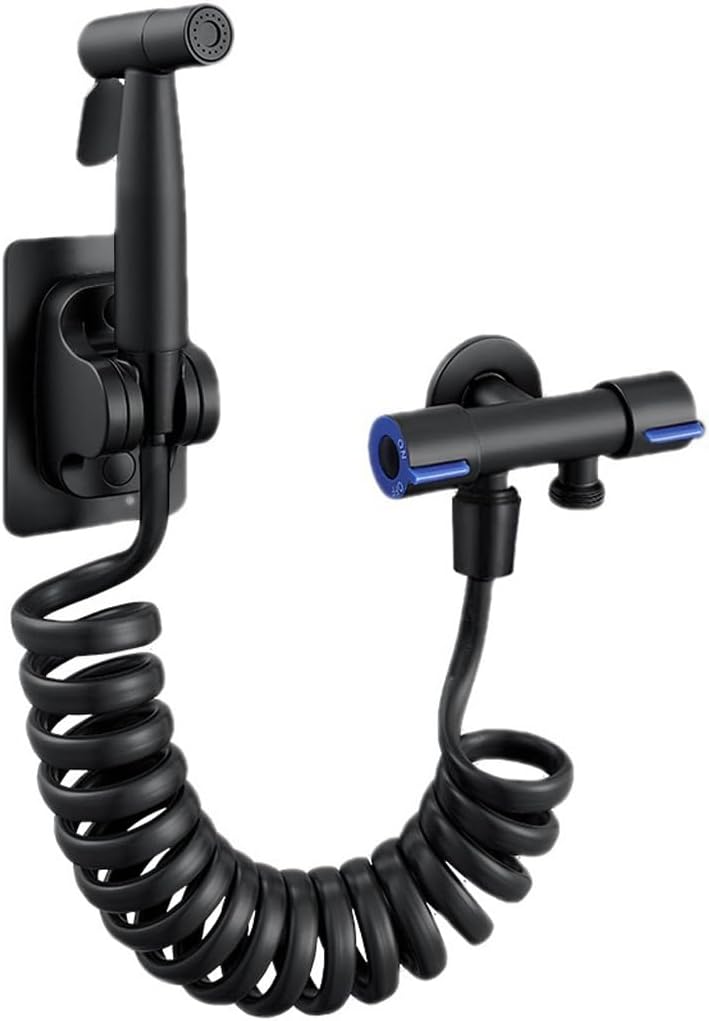 Handheld Bidet Spray Set Self-Cleaning Bathroom Handheld Shower Head Toilet Sprayer with Hose, Uniform size